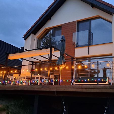 Dom Nad Jeziorem Gaja House Jadamowo Esterno foto