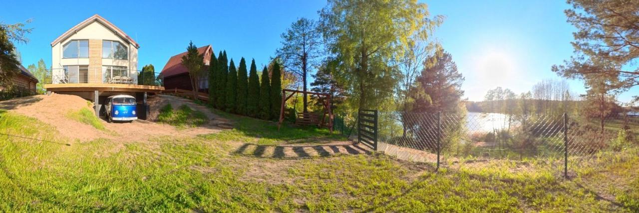 Dom Nad Jeziorem Gaja House Jadamowo Esterno foto